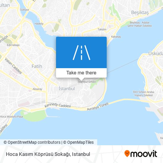 Hoca Kasım Köprüsü Sokağı map