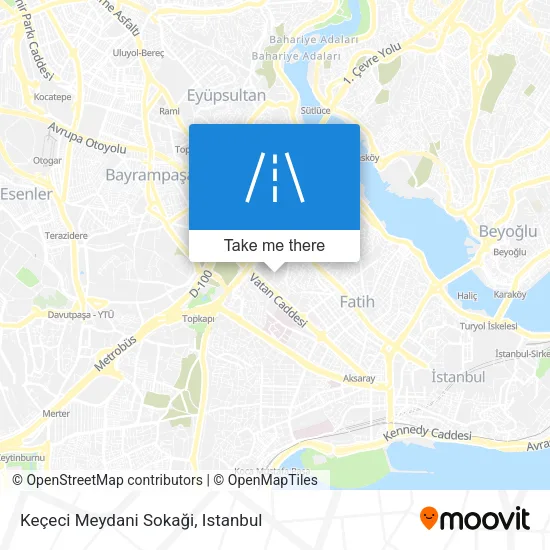 Keçeci Meydani Sokaği map
