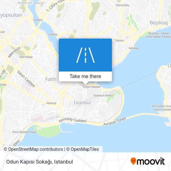 Odun Kapısı Sokağı map