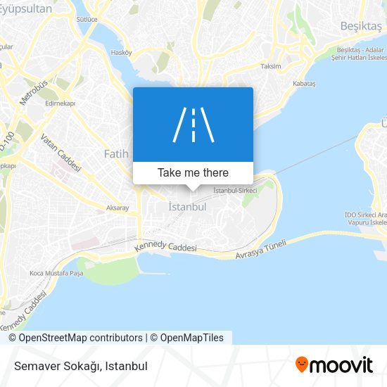 Semaver Sokağı map