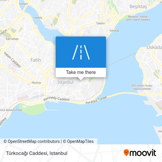 Türkocağı Caddesi map