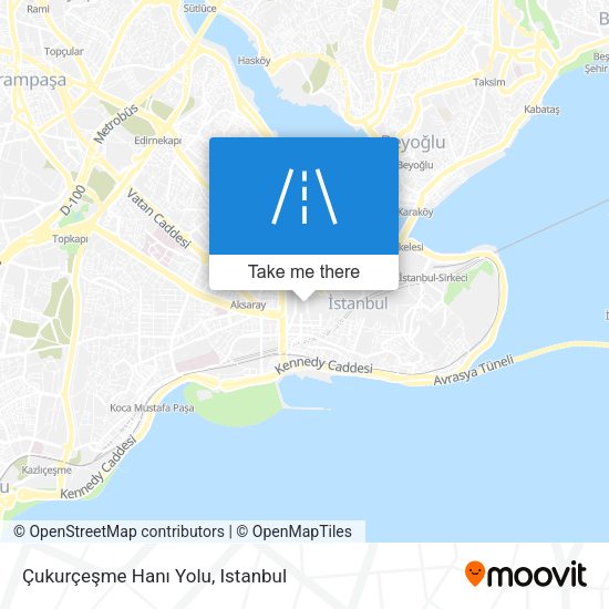 Çukurçeşme Hanı Yolu map