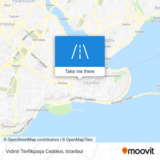 Vidinli Tevfikpaşa Caddesi map