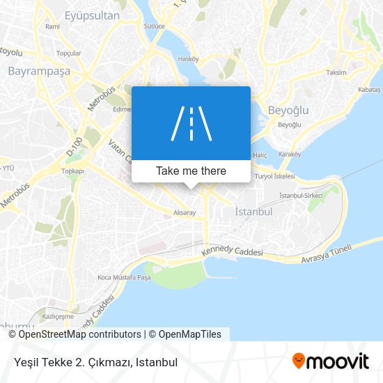 Yeşil Tekke 2. Çıkmazı map