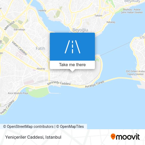 Yeniçeriler Caddesi map