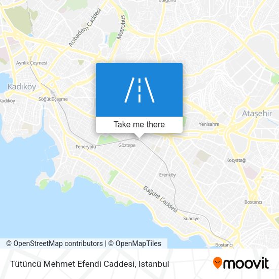 Tütüncü Mehmet Efendi Caddesi map