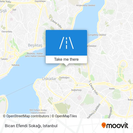 Bican Efendi Sokağı map