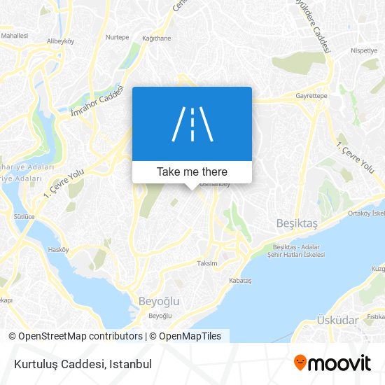 Kurtuluş Caddesi map