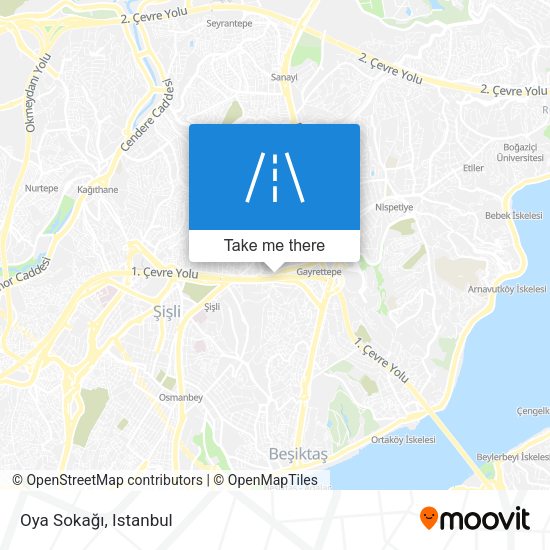 Oya Sokağı map