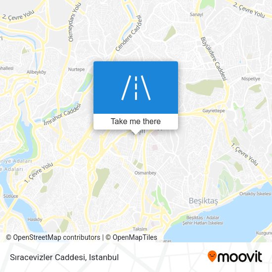 Sıracevizler Caddesi map