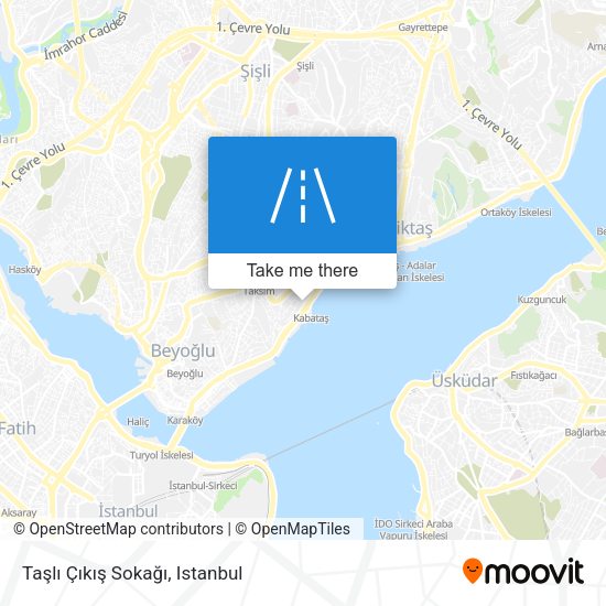 Taşlı Çıkış Sokağı map