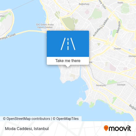 Moda Caddesi map