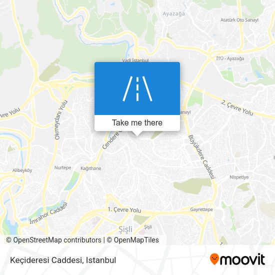 Keçideresi Caddesi map