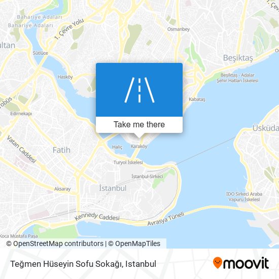 Teğmen Hüseyin Sofu Sokağı map