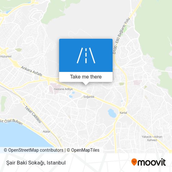 Şair Baki Sokağı map