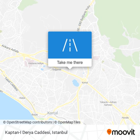 Kaptan-I Derya Caddesi map