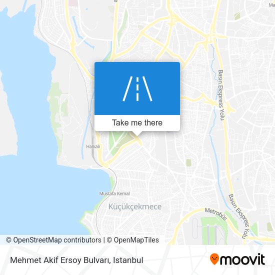 Mehmet Akif Ersoy Bulvarı map