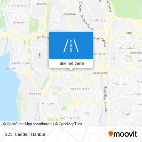 223. Cadde map