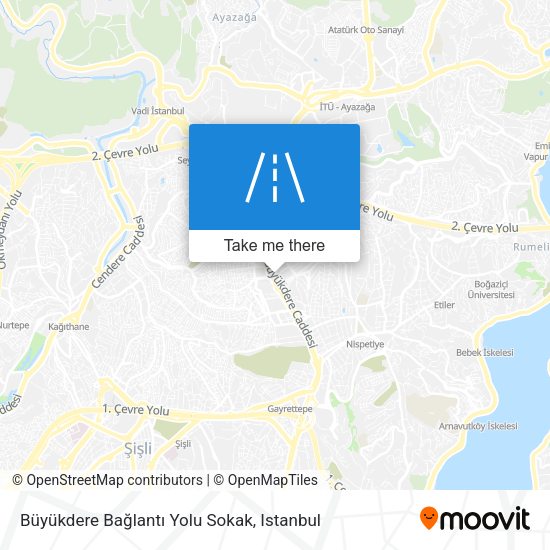 Büyükdere Bağlantı Yolu Sokak map