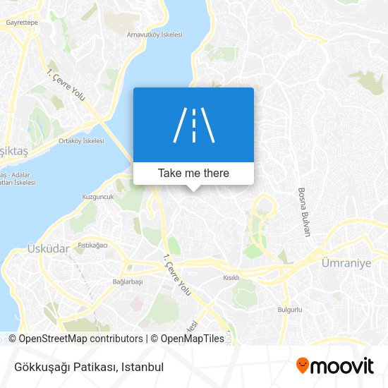 Gökkuşağı Patikası map