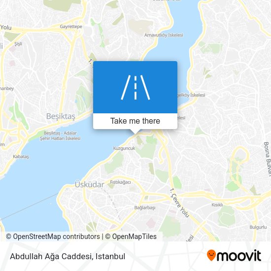 Abdullah Ağa Caddesi map