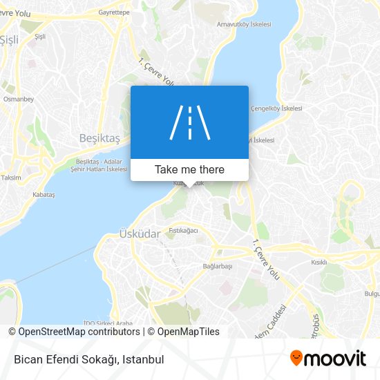 Bican Efendi Sokağı map