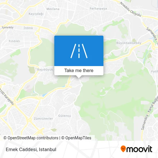 Emek Caddesi map