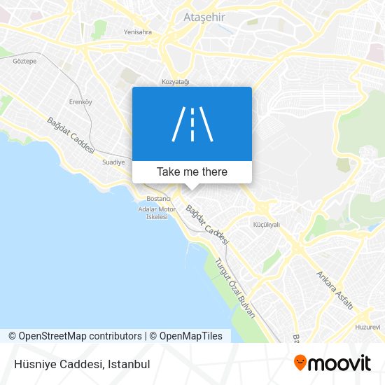 Hüsniye Caddesi map