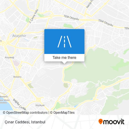 Çınar Caddesi map