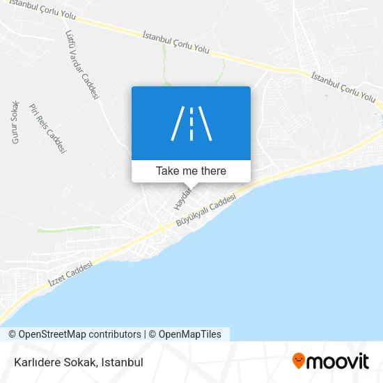 Karlıdere Sokak map