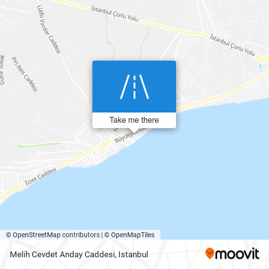 Melih Cevdet Anday Caddesi map