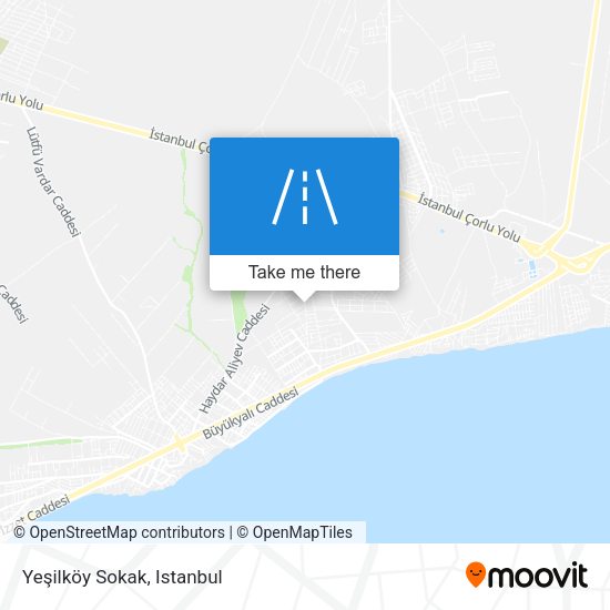 Yeşilköy Sokak map