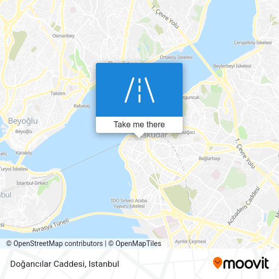 Doğancılar Caddesi map