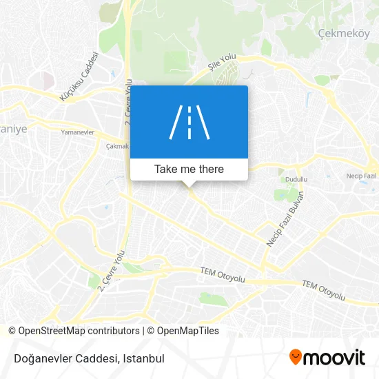 Doğanevler Caddesi map