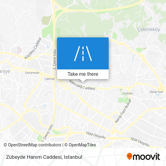 Zübeyde Hanım Caddesi map