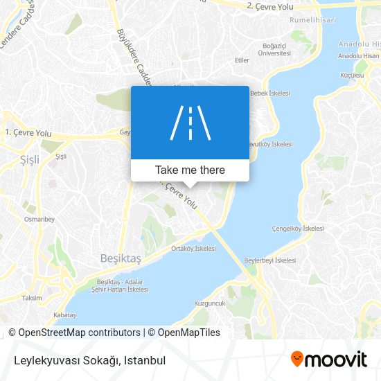 Leylekyuvası Sokağı map