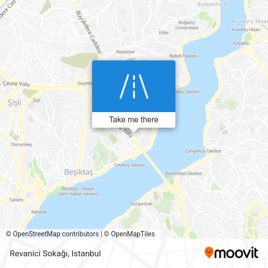 Revanici Sokağı map