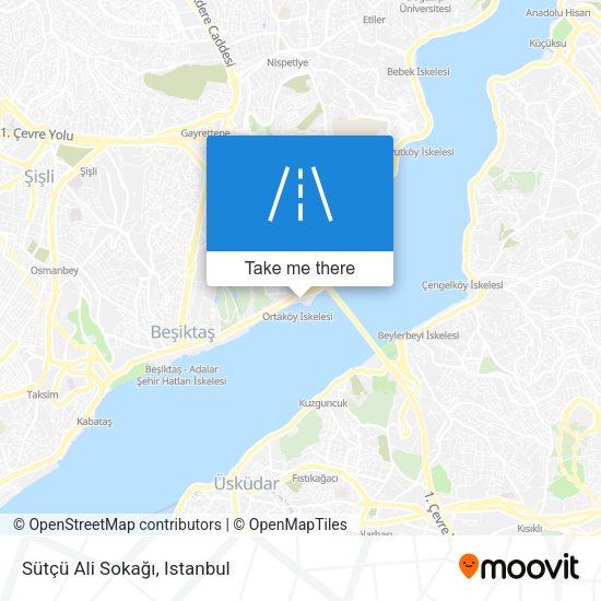 Sütçü Ali Sokağı map