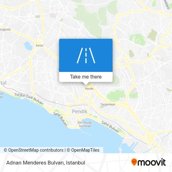 Adnan Menderes Bulvarı map