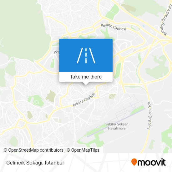Gelincik Sokağı map