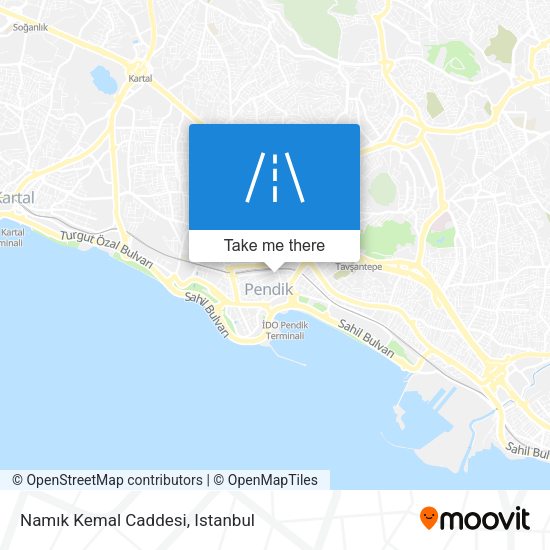 Namık Kemal Caddesi map