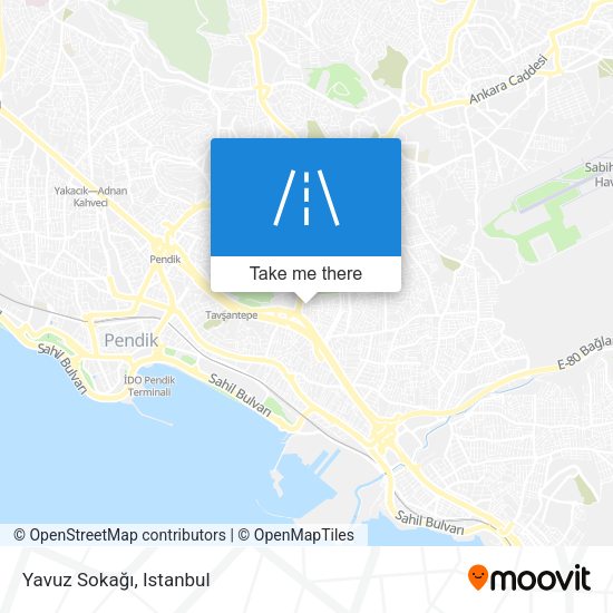 Yavuz Sokağı map