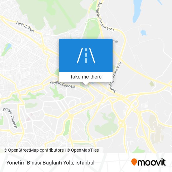 Yönetim Binası Bağlantı Yolu map