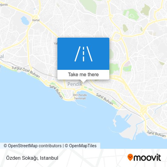 Özden Sokağı map