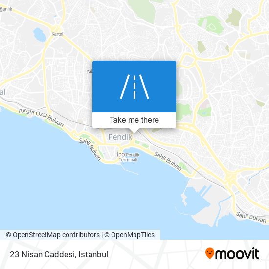 23 Nisan Caddesi map