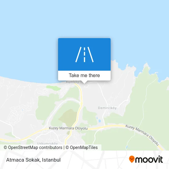 Atmaca Sokak map