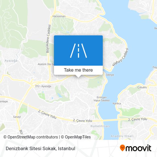 Denizbank Sitesi Sokak map