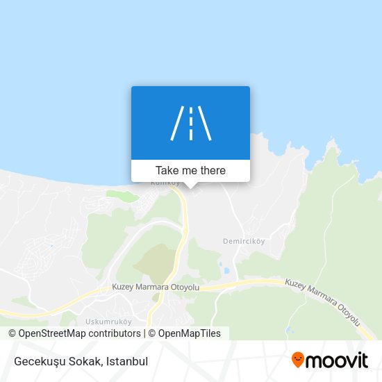 Gecekuşu Sokak map