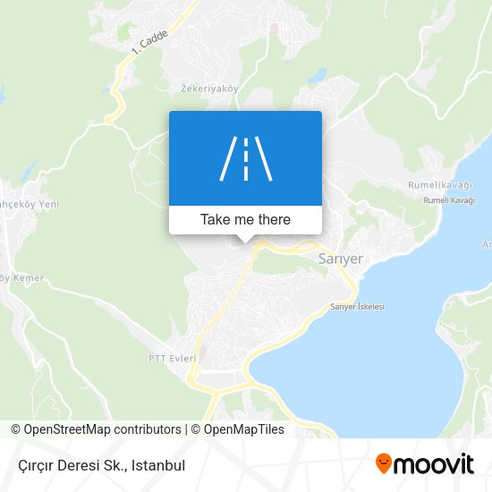 Çırçır Deresi Sk. map
