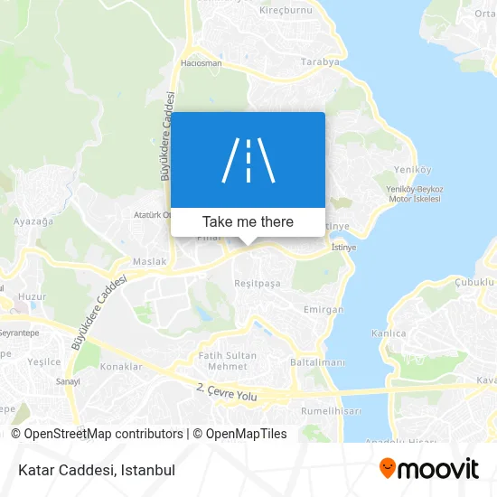 Katar Caddesi map